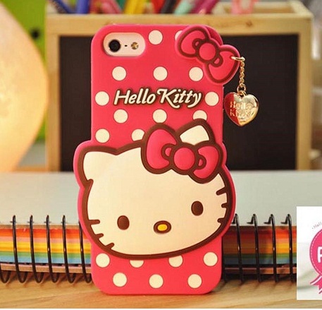 قاب ژله ای عروسکی هلوکیتی Hello Kitty Case for apple iPhone 5.5s