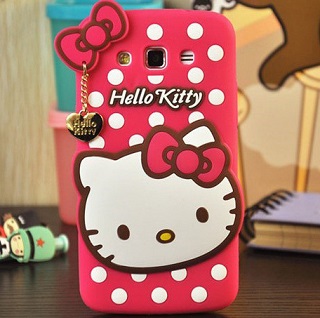 قاب ژله ای عروسکی هلوکیتی Hello Kitty Case for Samsung Galaxy Grand