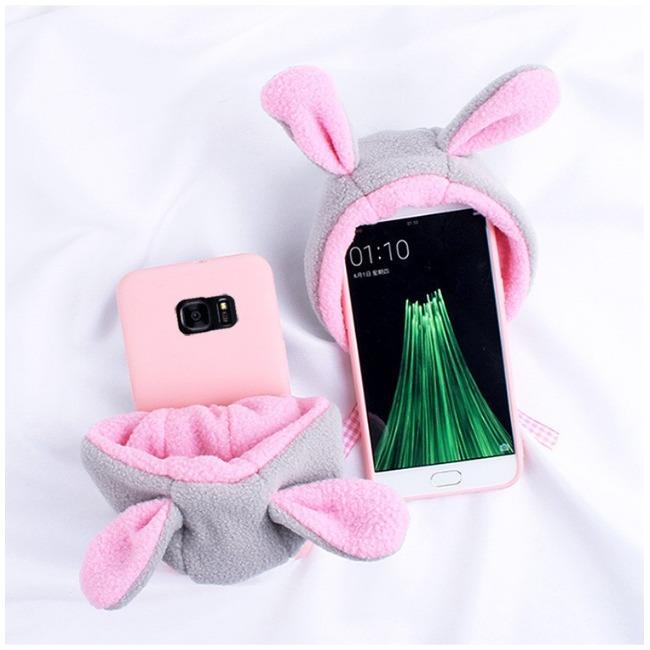 قاب زمستانی کلاه صورتی Pink Hat Case Galaxy S6 Edge
