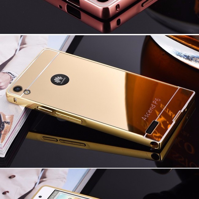 قاب محکم آینه ای Mirror Glass Case for Huawei P7