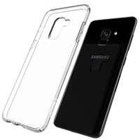 قاب ژله ای شفاف Slim Soft Case Samsung Galaxy A8 2018