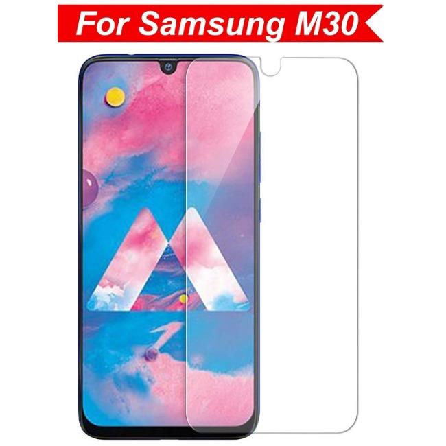 محافظ LCD شیشه ای سامسونگ Glass Screen Protector Guard Samsung Galaxy M30
