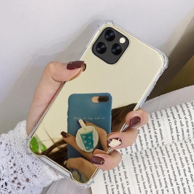 قاب ژله ای آینه ای آیفون TPU Mirror Case Apple iPhone 11