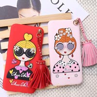 قاب ژله ای Hello Lady Sun Glass Case Samsung Galaxy A3 2017