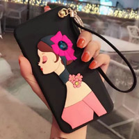 قاب ژله ای Hello Lady New Case Huawei P8 Lite 2017
