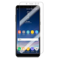 محافظ LCD طلقی Nano Glass گلس نانو Screen Protector.Guard Samsung Galaxy A8 Plus 2018