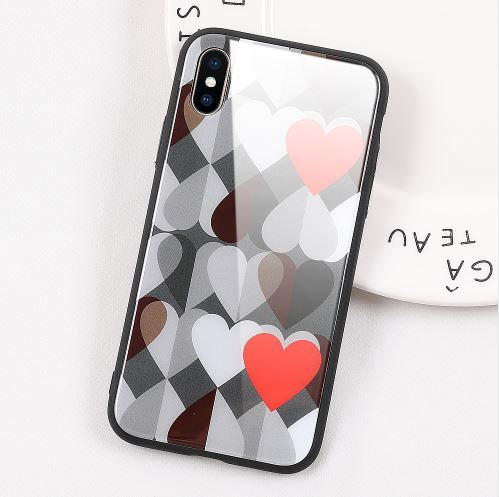 قاب محکم BF Glass Case Apple iPhone X