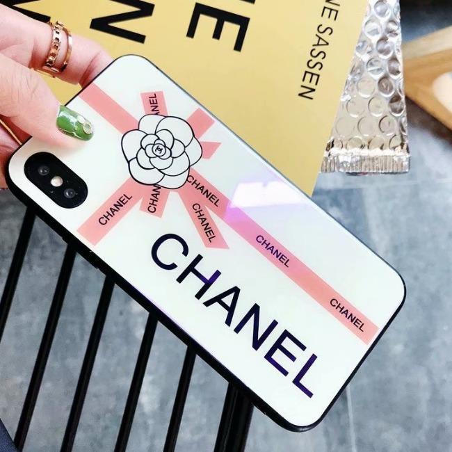 قاب پشت گلس چنل Chanel Back Glass Case iPhone 6