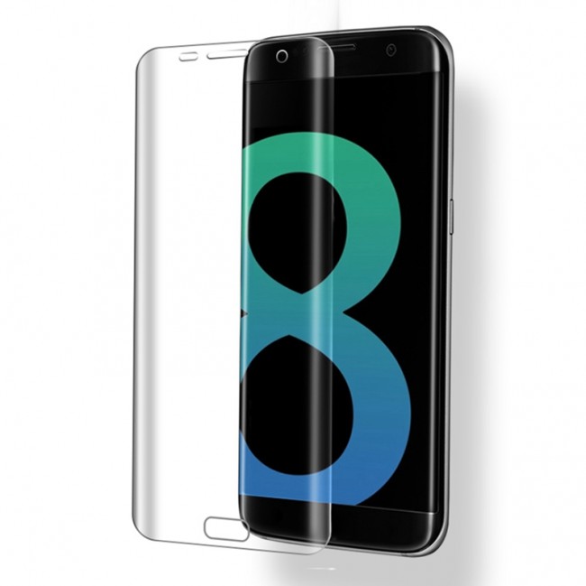 محافظ LCD پلاستیکی J.C.COMM Screen Protector.Guard Samsung Galaxy S6 Edge Plus