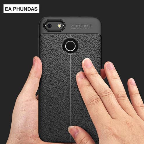 قاب ژله ای طرح چرم Auto Focus Case Huawei Y6 Pro 2017