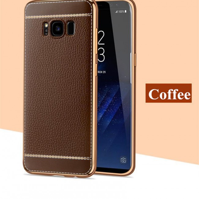 قاب ژله ای Dot Leather Case Samsung Galaxy S8 Plus