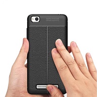 قاب ژله ای طرح چرم Auto Focus Case Xiaomi Redmi 4A