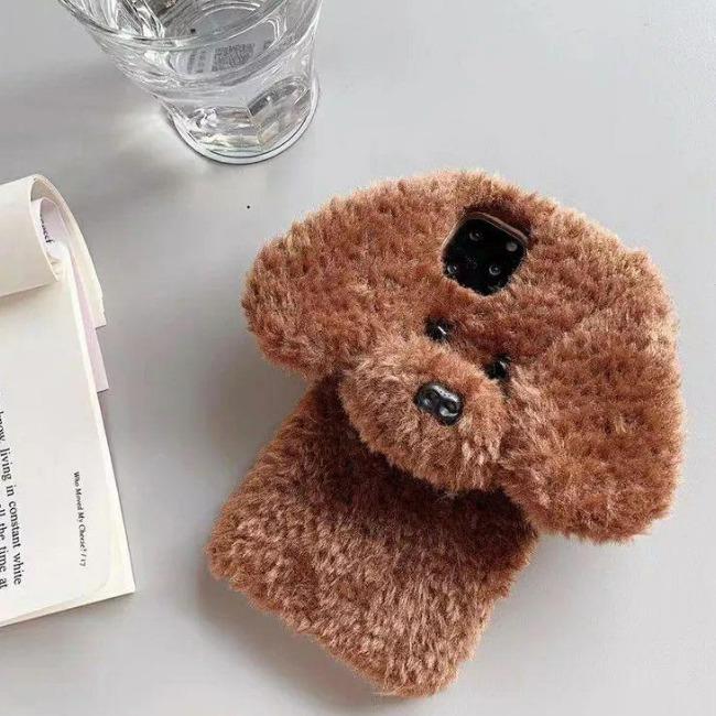 قاب خزدار سگ مهربون Dog Fur Case Apple iPhone 11 Pro
