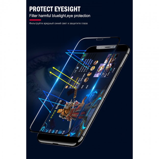 محافظ صفحه نمایش 5D فول چسب آیفون Kenzo 5D Screen Protector Apple iPhone XR