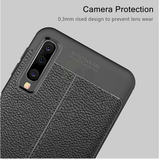 قاب ژله ای طرح چرم Auto Focus Case Samsung Galaxy A40