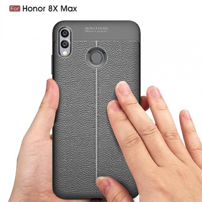 قاب ژله ای طرح چرم هواوی Auto Focus Case Huawei Honor 8X Max