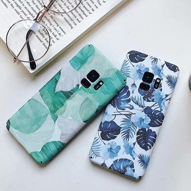 قاب طرح دار 360 درجه Flower Case Samsung Galaxy S9