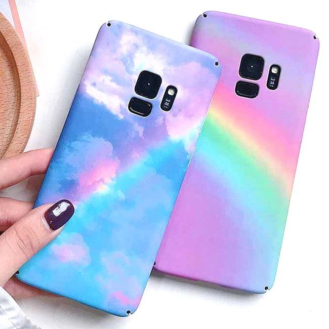 قاب طرح رنگین کمان Rainbow Case Samsung Galaxy S8 Plus