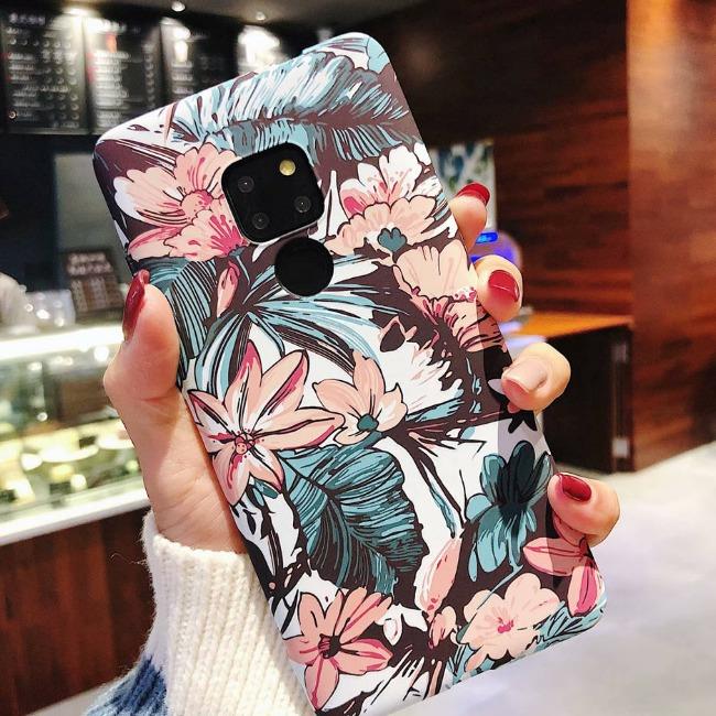 قاب طرح گل 360 درجه Stripe Judy Case Huawei Mate 20