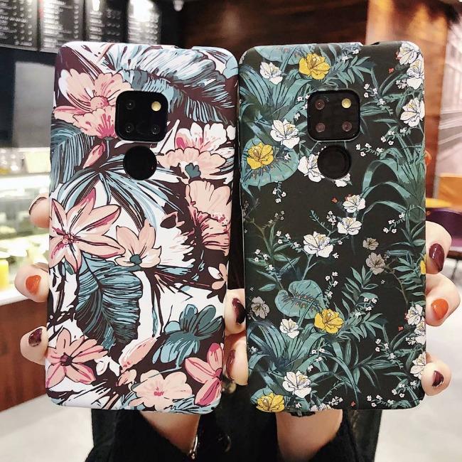 قاب طرح گل 360 درجه Stripe Judy Case Huawei Mate 20 Lite