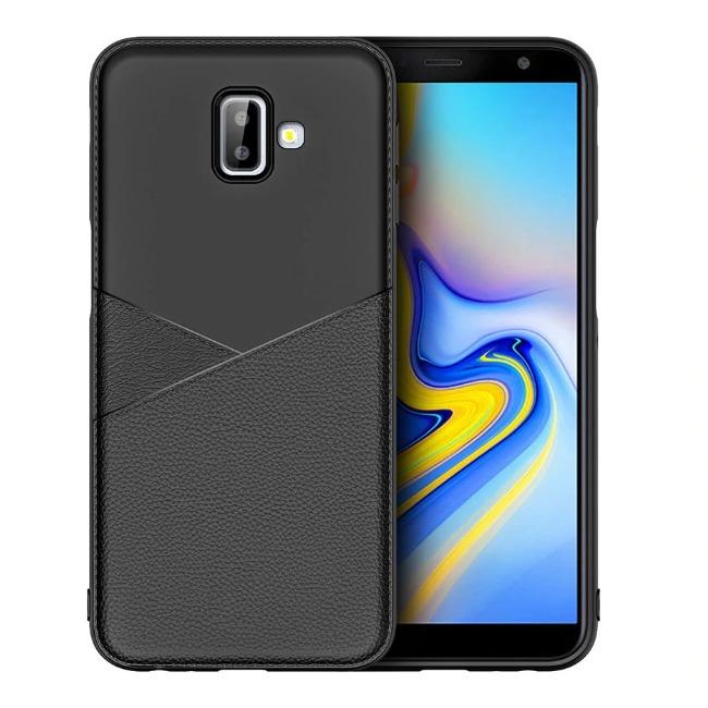 قاب ژله ای طرح چرم Samsung Galaxy J6 2018