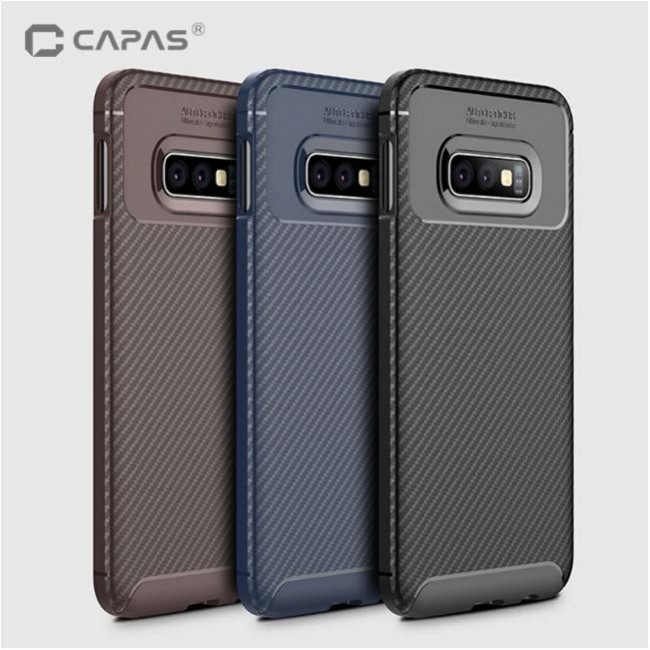 قاب ژله ای طرح کربن سامسونگ Autofocus Carbon Case Samsung Galaxy S10e