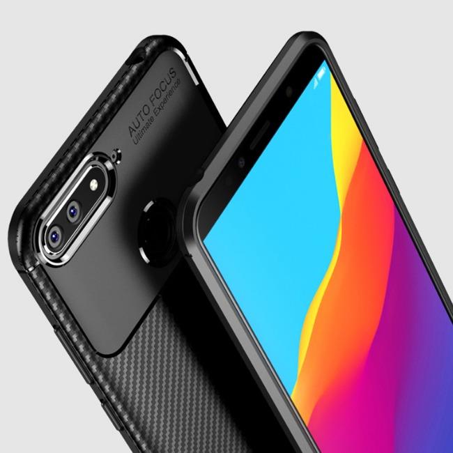 قاب ژله ای طرح کربن هواوی Autofocus Carbon Case Huawei Honor 7X