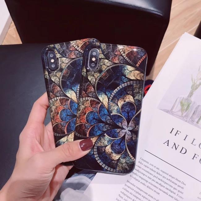 قاب ژله ای طرح اسلیمی Patterned TPU Case iPhone 7 Plus