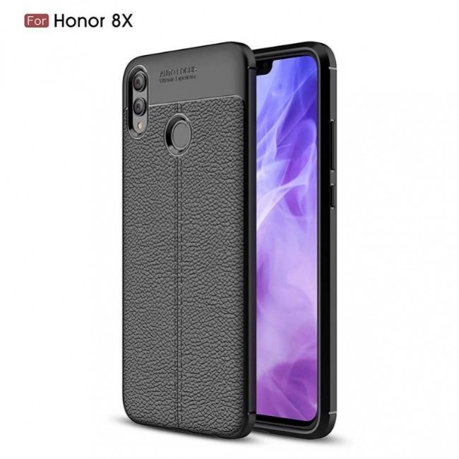 قاب ژله ای طرح چرم Auto Focus Case Huawei Honor 8X