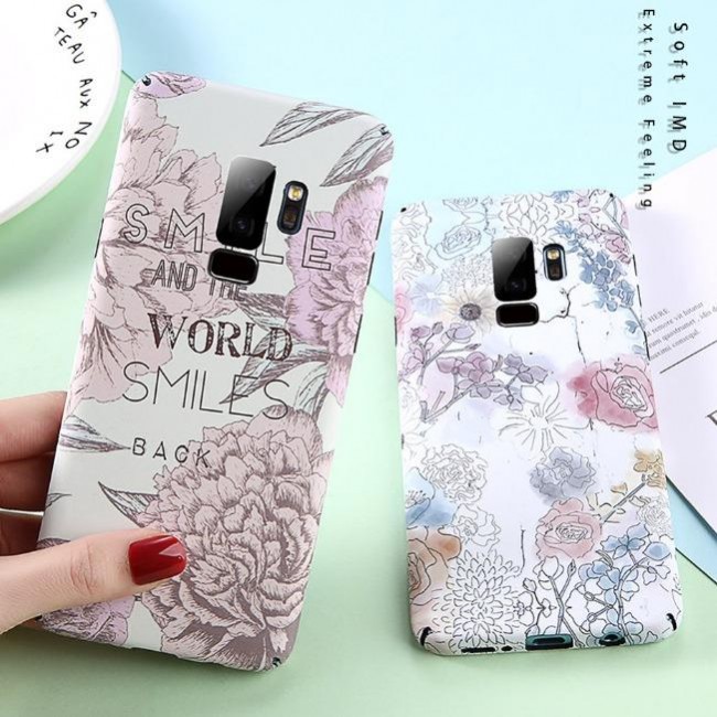 قاب ژله ای طرح گل سامسونگ Flower TPU Case Samsung Galaxy S8 Plus