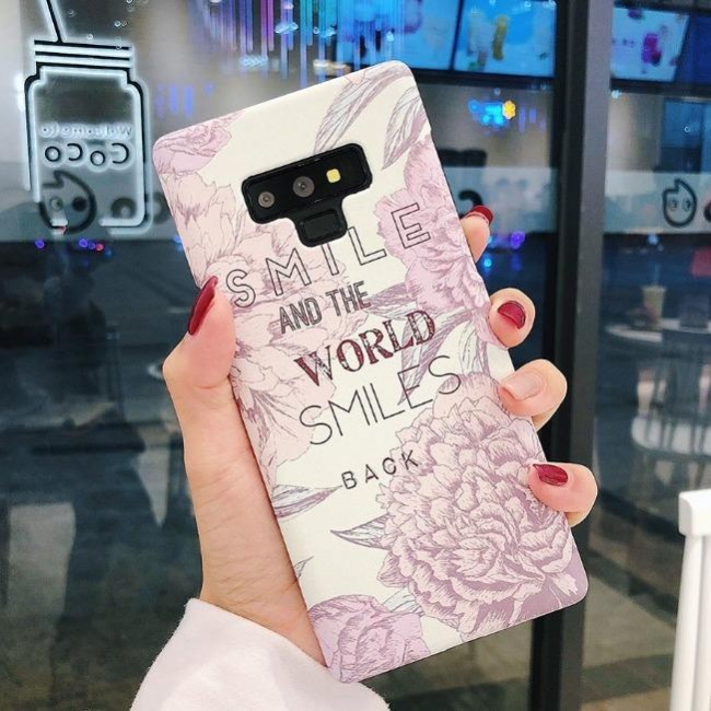 قاب ژله ای طرح گل سامسونگ Flower TPU Case Samsung Galaxy Note 8