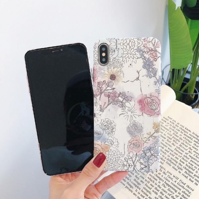 قاب ژله ای طرح گل آیفون Flower TPU Case Apple iPhone 6 Plus