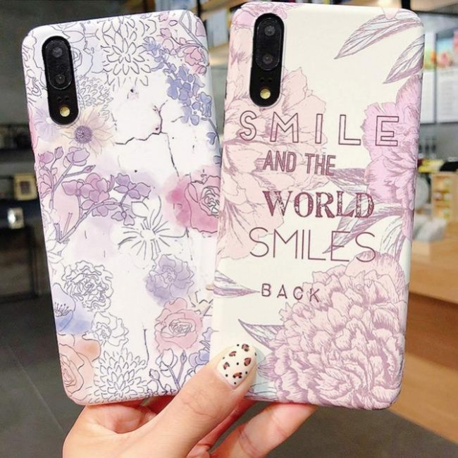 قاب ژله ای طرح گل آیفون Flower TPU Case Apple iPhone X