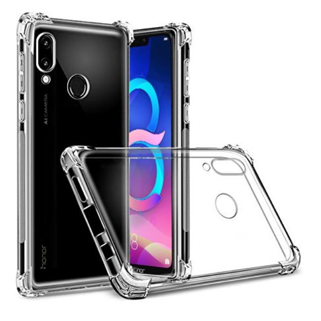 قاب ژله ای شفاف ضدضربه هواوی Shockproof Case for Huawei Honor 8C