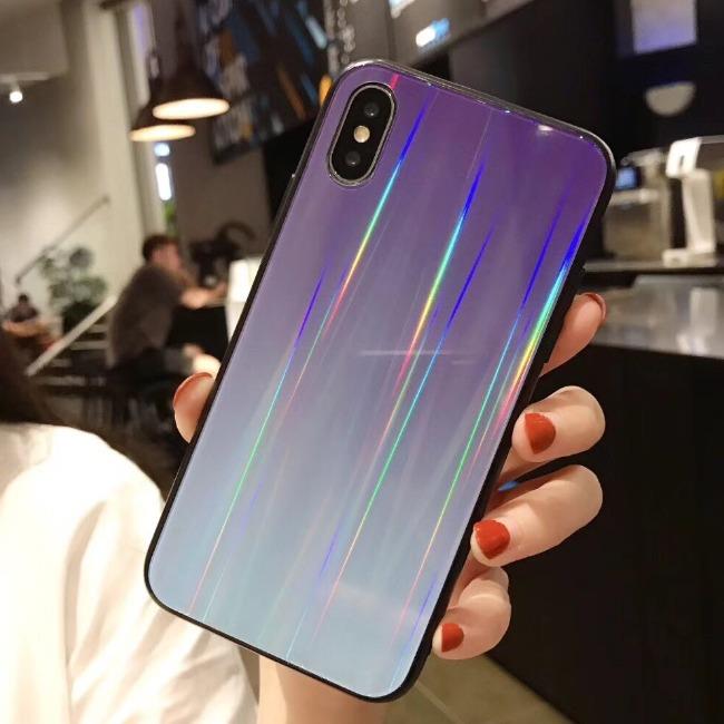 قاب ژله ای لیزری رنگی آیفون Laser Color TPU Case iPhone 7 Plus