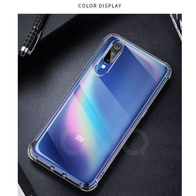 قاب ژله ای شفاف ضدضربه شیائومی Shockproof Case for Xiaomi Mi CC9(A3 Lite)