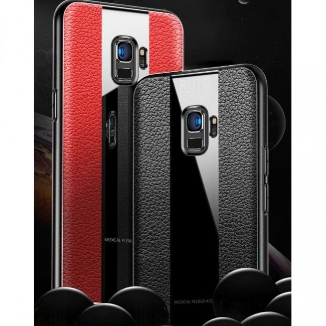 قاب چرمی آینه ای سامسونگ Leather Mirror Samsung Galaxy S9