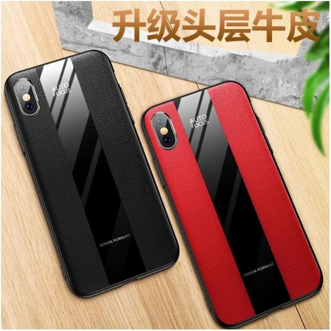 قاب چرمی آینه ای آیفون Leather Mirror Apple iPhone Xs Max