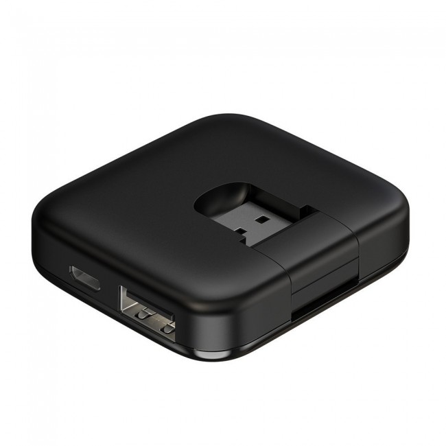 هاب آداپتور چهار خروجی بیسوس مدل Baseus Fully folded portable 4-in-1 USB HUB CAHUB-CW01