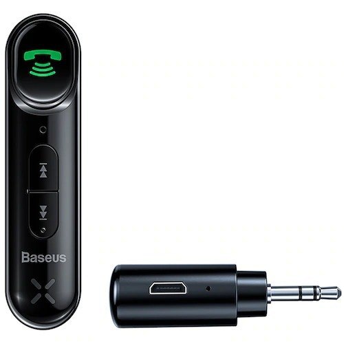 گیرنده بلوتوث بیسوس مدل Seven AUX car bluetooth receiver WXQY-01