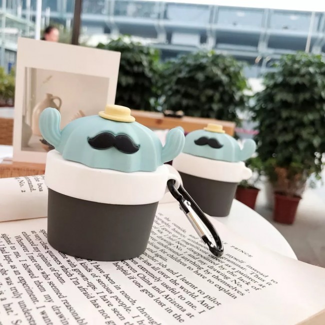 کاور ایرپاد طرح کاکتوس کلاهدار Airpod 1/2