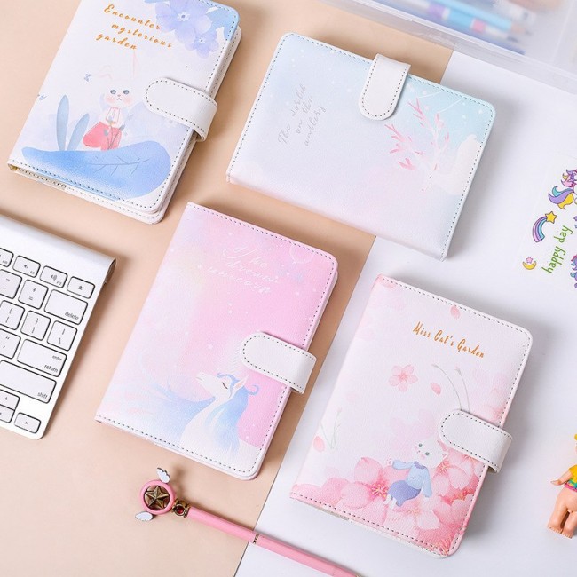 دفترچه طرح دار دکمه دار 138-23