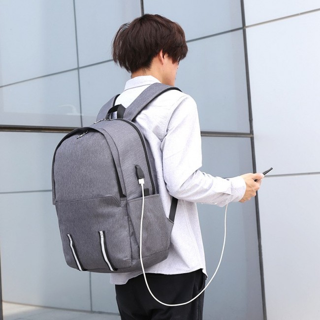 کوله پشتی لپتاپی ضد سرقت با خروجی USB پاوربانک