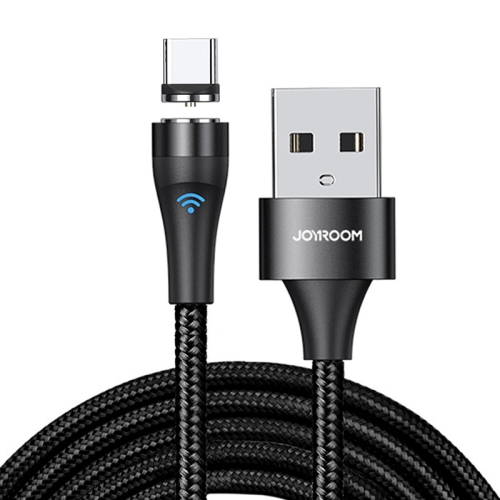 کابل فست شارژ مگنتی تایپ سی جویروم Joyroom S-1021X3 Type-C / USB-C magnetic charging cable with LED indicator