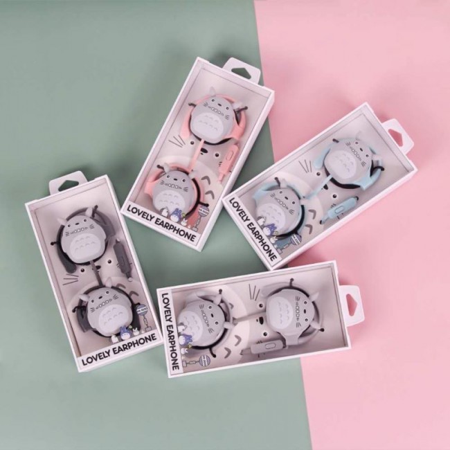 هندزفری دورگوشی کینبنی Kinbni KN-3030 totoro earphones