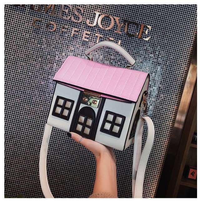 کیف فانتزی طرح خانه Cute house design handbag