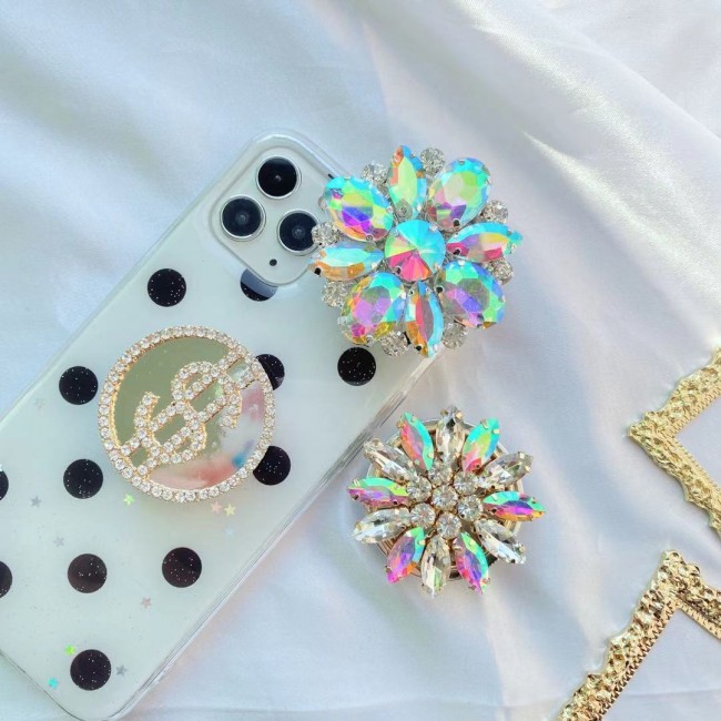 پاپ سوکت الماس کریستالی Crystal diamond design Pop socket