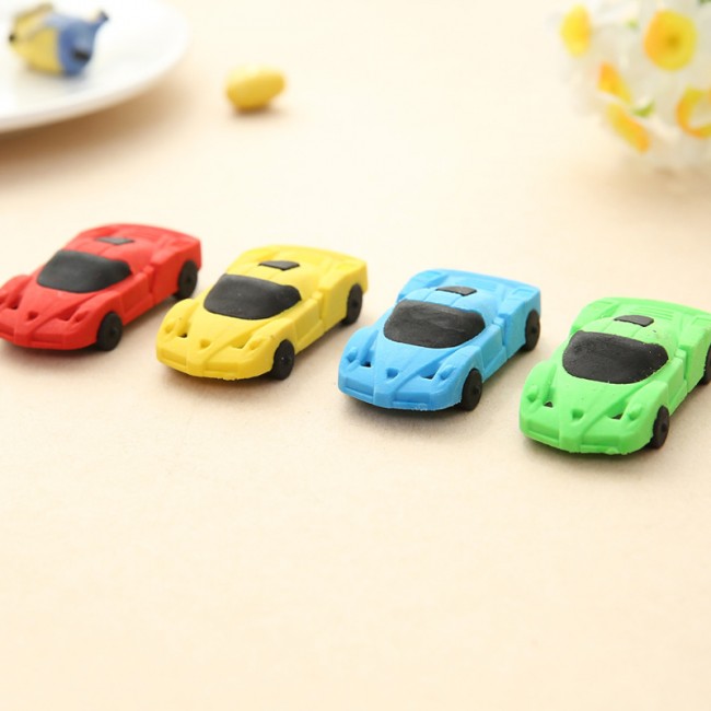 پاکن طرح ماشین Racing car modeling creative novel student's eraser