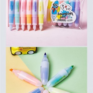 پک هایلایتر 6عددی  فانتزی 119-8