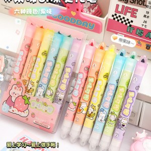 ک هایلایتر 6 عددی پاکن دار  119-15